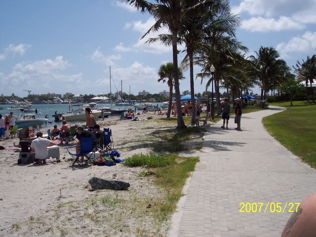 Peanut Island Memorial Day 2007 (pictures, boats, music) Florida (FL